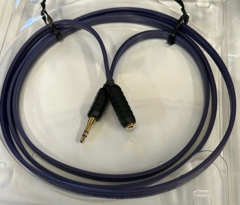 WireWorld Pulse Mini Jack Interconnect 3.5mm Male To 3.5mm Female 2.0m - NEW OLD STOCK